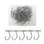30pcs/Box hameçons de pêche Drop Shot avec Plate-Forme Drop Shot et hameçons de pêche pivotants en Ligne Drop Shot pour Basse, P