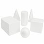 BELLE VOUS Solide Géométrique en Mousse 3D (Lot de 6) - Solide Géométrique - Forme en Polystyrene pour Jeux Educatif Enfants - F