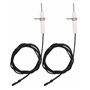 Meter Star 2Pc 38" Ignitor Wire - Remplacement de l’Assemblage d’électrode en céramique