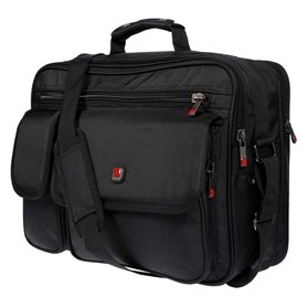 Christian Wippermann Sacoche de Travail XXL pour Ordinateur Portable, Noir, 45 cm x 33 cm x 19 cm Christian Wippermann Sacoche de Travail XXL pour Ordinateur Portable