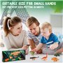 Sanlebi Dinosaures Jouet - Réaliste Figurine Dinosaure Ensemble Modèle Ensemble Animaux Jouet Jeux Educatif Jouets pour Enfants