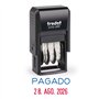Tampon encreur Trodat Printy 4850/L2 auto-encreur avec texte PAGADO