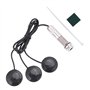 Alomejor Micros Guitare Acoustique Électrique Instrument Piezo 3 en 1 Microphone pour Guitare Acoustique Ukulélé Mandoline