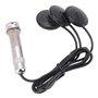 Alomejor Micros Guitare Acoustique Électrique Instrument Piezo 3 en 1 Microphone pour Guitare Acoustique Ukulélé Mandoline