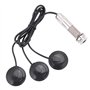 Alomejor Micros Guitare Acoustique Électrique Instrument Piezo 3 en 1 Microphone pour Guitare Acoustique Ukulélé Mandoline