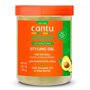 CANTU - Gel coiffant hydratant à l'avocat sans alcool - Femme - 524 g - Définition forte et nutrition sans effet cartonné