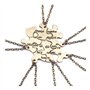 6pièces Collier Puzzle Amour Amie Ensemble De Pendentifs Créatifs Pour Bijoux De Mode À Porter Ensemble Pour Meilleure Amie