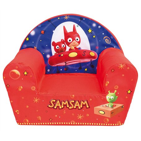 Fun House 713306 SAMSAM ET SAMNOUNOURS Fauteuil Club Origine France Garantie pour Enfant L.52 x P.33 x H.42 cm