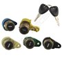 5 serrures de porte compatibles pour Kangoo 1 et Nissan Kubistar (1997-2009) Barillet de porte avec double de clés | 7701472590 