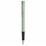 Waterman Allure stylo plume - Vernis vert menthe mat - Plume fine - Coffret cadeau