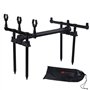 Sougayilang Carp Fishing Goal Post Rod Pod Stand Holder Fishing Pole Stand