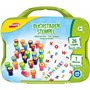 Joustra J41807 Lot de 26 tampons Auto-encreurs avec Lettres dans Un Coffret