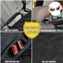 Satisby Housses Protection Chien Voiture, 54" W x 47" L Housse de Siège D'auto pour Chien, pour La Plupart des Voitures,Antidéra