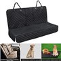 Satisby Housses Protection Chien Voiture, 54" W x 47" L Housse de Siège D'auto pour Chien, pour La Plupart des Voitures,Antidéra