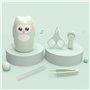 VOARGE Baby Set de manucure pour nouveau-né, Set de manucure pour bébé avec coupe-ongles sûr pour bébé, ciseaux, pincettes et li