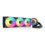 ARCTIC Liquid Freezer III Pro 360 A-RGB (noir) - Refroidisseur CPU AIO, 3 x 120 mm refroidissement à eau, radiateur 38 mm, pompe