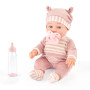 eDollable Ensemble de Jouets pour poupées et Accessoires de 30 cm Comprenant biberon, Couverture Douce, Sucette et vêtements Amo
