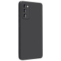 YLK 1 Pièces Coque Samsung Galaxy S20 FE / S20 FE 5G, Doublure en Fibre, Etui Housse Silicone Mince Souple Anti-Rayures Antichoc