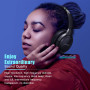 BERIBES Casque Bluetooth sans Fil - Durée de Lecture : 65 h -avec Micro 6 Modes EQ - Style Around-Ear - avec Microphone - pour i
