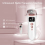 Machine Hifu pour le visage Portable Anti-âge Mini appareil Hifu visage chauffé Pro 3 en 1 avec HIFU RF EMS Facial Machine Femme