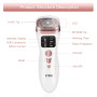 Machine Hifu pour le visage Portable Anti-âge Mini appareil Hifu visage chauffé Pro 3 en 1 avec HIFU RF EMS Facial Machine Femme