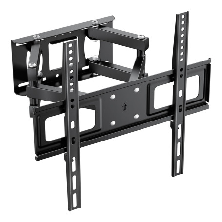 GRIFEMA GB1006-4 Support Mural TV 26-65 Pouces, Fixation Murale TV Contenir Jusqu'à 35KG, Accroche Television Mural Orientable,I