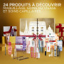 L'Oréal Paris - Calendrier de l'Avent 24 Jours - Coffret Cadeau Noël - Maquillage, Soins Visage et Cheveux - 24 Produits de Beau