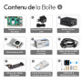 Raspberry Pi 5 8 Go PCIe M.2 NVMe – Kit | Boîtier en métal | Cooler Actif | Carte M.2 NVMe SSD PCIe | Bloc d'alimentation Offici