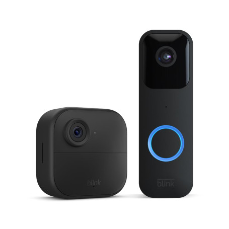 Nouvelle caméra Blink (Outdoor 4) : caméra de surveillance connectée HD sans fil (système 1 caméra avec Sync Module Core) + Blin