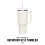 Stanley Quencher H2.0 FlowState Mug Isotherme avec Paille 1.2L - Froid Pendant 11 Heures - Glacé Pendant 48 Heures - Thermos Lav