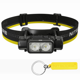 Nitecore NU53 Lampe frontale industrielle légère 1800 lumens avec batterie 6000 mAh rechargeable USB-C Nitecore NU53 Lampe frontale industrielle légère 1800 lumens avec batterie 6000 mAh rechargeable USB-C