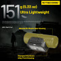 Nitecore NU53 Lampe frontale industrielle légère 1800 lumens avec batterie 6000 mAh rechargeable USB-C