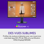 Alienware 32 Écran PC Gaming - AW3225DM, QHD (2560x1440), 1500R Incurvé, 180Hz, VA, 1ms, AMD FreeSync, VESA AdaptiveSync, 95% DC