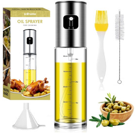 edihome, Spray Huile Cuisine, Vaporisateur pour Friteuse d´Air, 100 ml, Pulverisateur Anti-goutte, Accessoires Friteise sans Hul edihome, Spray Huile Cuisine, Vaporisateur pour Friteuse d´Air, 100 ml, Pulverisateur Anti-goutte, Accessoires Friteise sans Hul