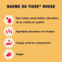 Tiger Balm - BAUME DU TIGRE Rouge à effet chauffant - Contient du camphre et du menthol - Pour sportifs, avant l'effort ou les t
