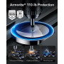 ESR Protection Objectif Caméra pour Samsung Galaxy S25 Ultra,Verre trempé ultra-fin, résistant aux rayures, bords en aluminium,