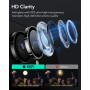 ESR Protection Objectif Caméra pour Samsung Galaxy S25 Ultra,Verre trempé ultra-fin, résistant aux rayures, bords en aluminium,