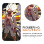 PBNDJVG 2 Pièces Coque pour Apple iPhone 12 6.1'', Animé Luffy Gear 5 Nika Zoro Sun God avec Protection Caméra Etui Housse de Ha