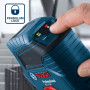Bosch Professional laser lignes GLL 2-10 (laser rouge, portée : jusqu’à 10 m, 3 piles AA, housse) + Trépied BT 150 (hauteur : 55