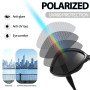 Joopin Lunettes de Soleil Yeux de Chat pour Femmes en Acetate, 2025 Lunettes de Soleil Œil de Chat Designer Cateye UV400