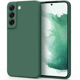Oumida Coque pour Samsung Galaxy S22 5G, Coque en Silicone Liquide Ultra Fine avec Doublure en Tissu Microfibre Doux, Coque de P Oumida Coque pour Samsung Galaxy S22 5G, Coque en Silicone Liquide Ultra Fine avec Doublure en Tissu Microfibre Doux, Coque de P