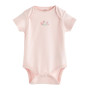 NEXT Lot de 5 bodies à manches courtes Pink Bunny Newborn