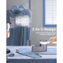 Defroisseur Vapeur Fer à Repasser Vertical, 1200W Fer à Repasser Portable, Voyage Vapeur Steamer 2 en 1 Mode avec Réservoir 120m