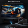 1500 ANSI Full HD Videoprojecteur 4k avec WiFi 6 Bluetooth 5.2, HAPPRUN Projecteur Video Home Cinéma avec Auto Focus et Keystone
