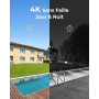 Reolink 4K Caméra de Surveillance Extérieure, Détection de Personne et Véhicule, Kit Vidéo Surveillance avec 8CH 2To NVR et Camé