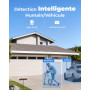 Reolink 4K Caméra de Surveillance Extérieure, Détection de Personne et Véhicule, Kit Vidéo Surveillance avec 8CH 2To NVR et Camé