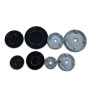 DL SERVICE 4 Brûleurs + 4 Couvre - Feux pour Cuisinières à Gaz Ariston Nardi et autres marques, Lot de 8 pièces pour cuisinières