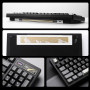 YUNZII IF99 Clavier de Jeu Mécanique sans Fil avec Smart LCD Display,QMIK/Via Programmable BT/2.4G/USB-CGasket Mounted Hot Swap 