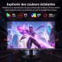 KOORUI G2721P Ecran PC Gamer 27 Pouces - 200Hz IPS QHD 1440P Ecran Gaming, 1ms HDR400 Adaptive Sync, Compatible VESA 75x75mm, HD