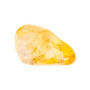 Quartz Citrine Pierre Naturelle Polie - Set de 4 pierres aux propriétés guérisseurs
